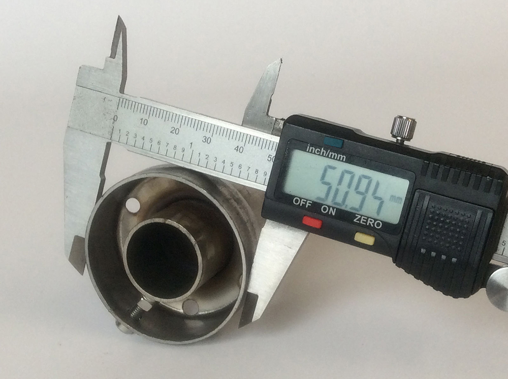 51mm/2" Angled Exhaust Baffles/ DB Killers spengineering.co.uk